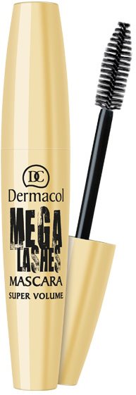 DERMACOL Mega Lashes Super Volume Mascara Black 13 ml