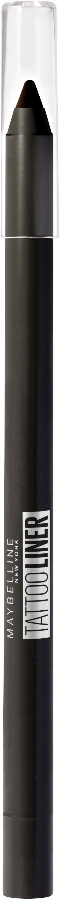 MAYBELLINE NEW YORK Tattoo Liner gel pencil 900 Deep Onyx gélová ceruzka na oči, 1,3 g