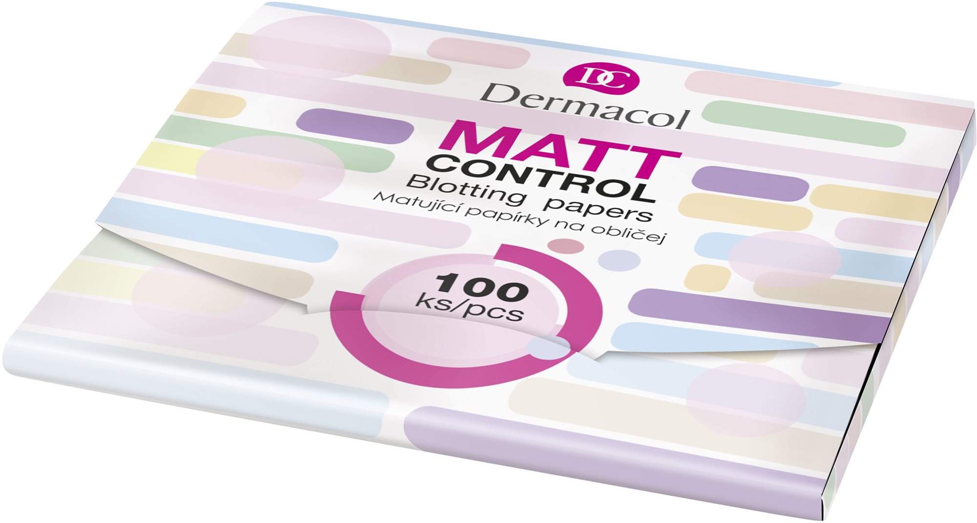 DERMACOL Matt Control Blotting Papers 100 ks