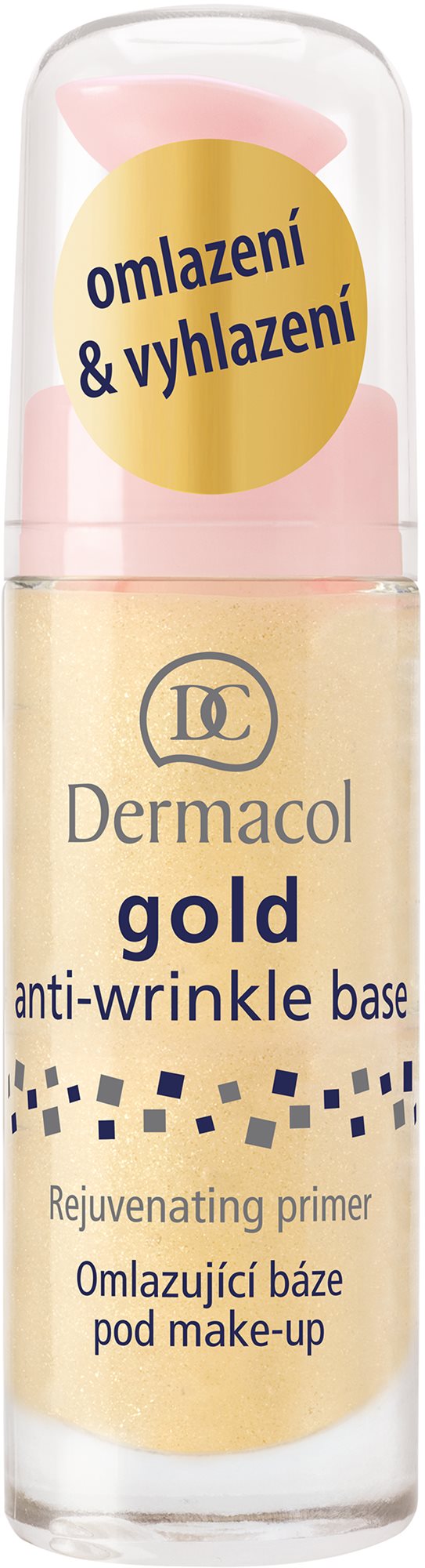 DERMACOL Gold Anti-Wrinkle Make-Up Base Rejuvenating Primer 20 ml