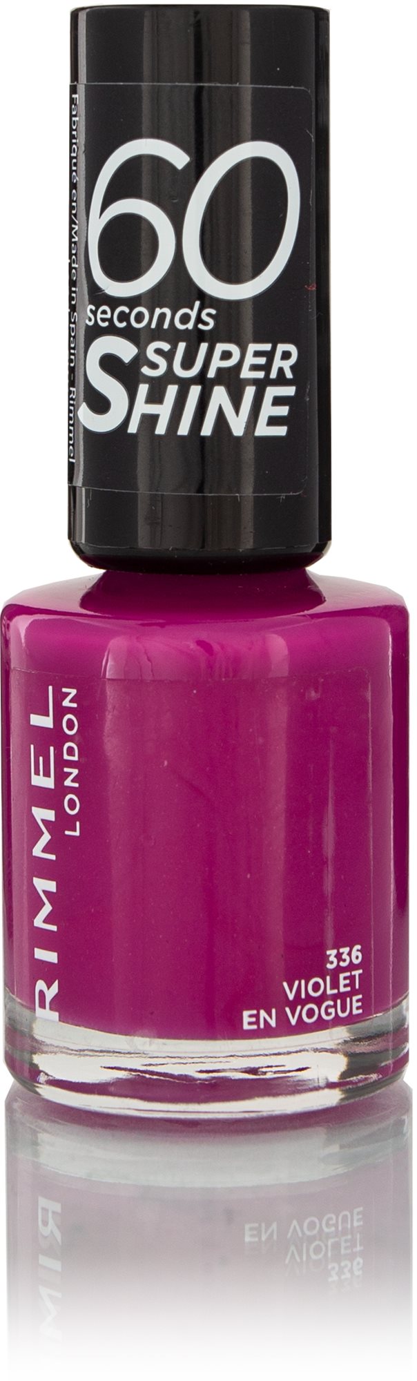 RIMMEL LONDON 60 Seconds Flip Flop Fashion 336 Violet En Vogue 8 ml
