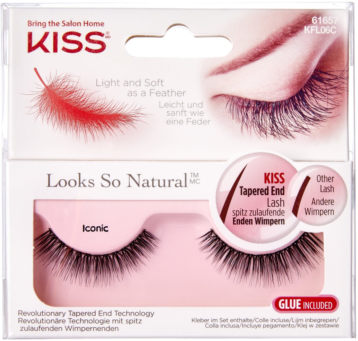 KISS Look So Natural Lash – Iconic