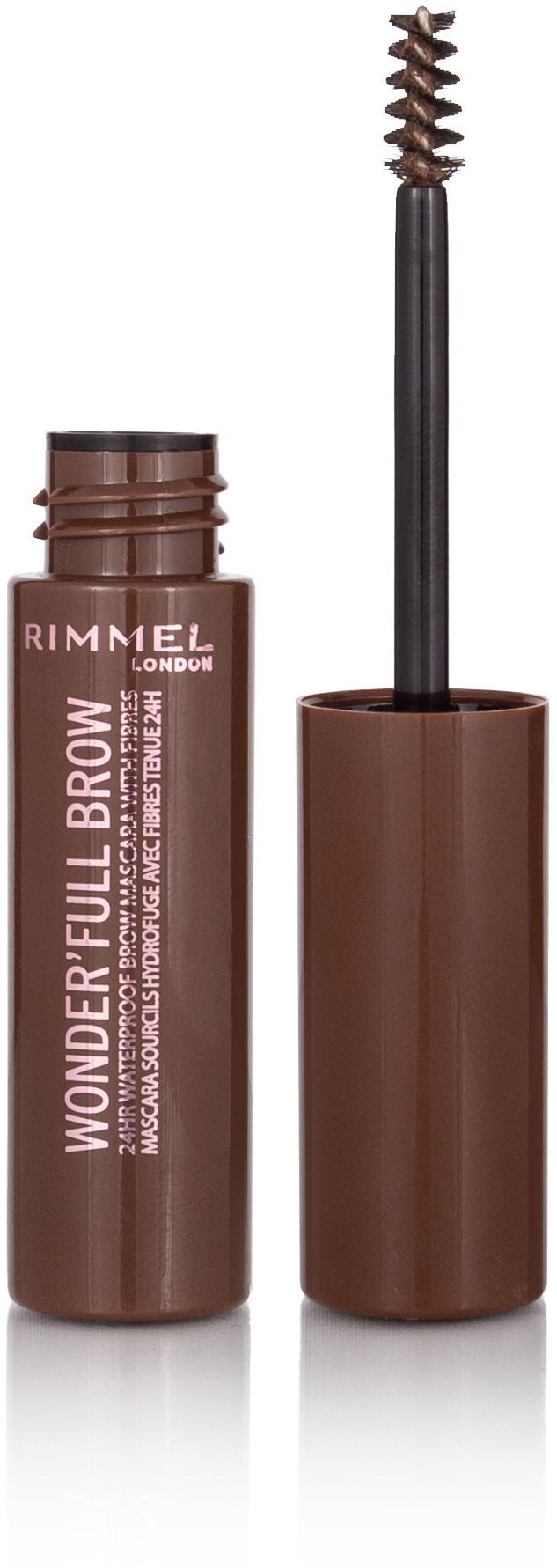 RIMMEL LONDON Wonder'Full 24H Eyebrow Mascara 002 Medium Brown 4,5 ml