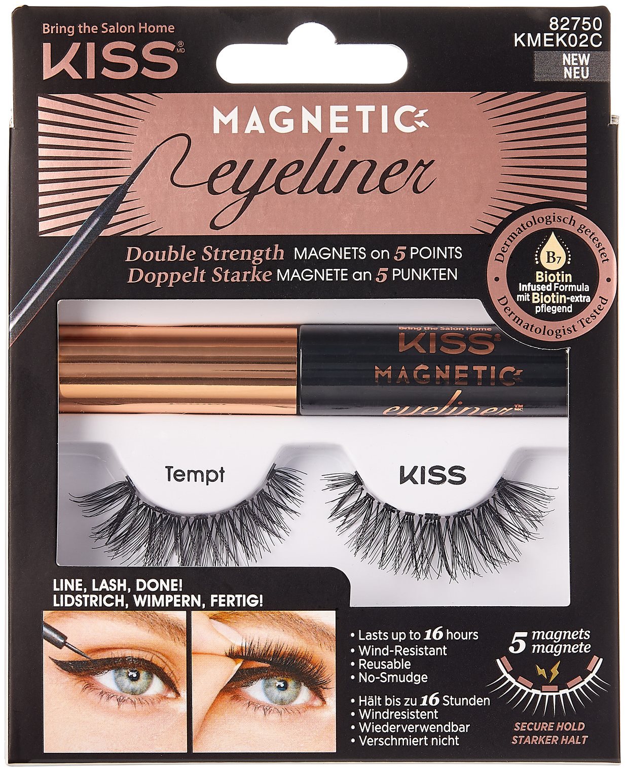 KISS Magnetic Eyeliner Kit – 02