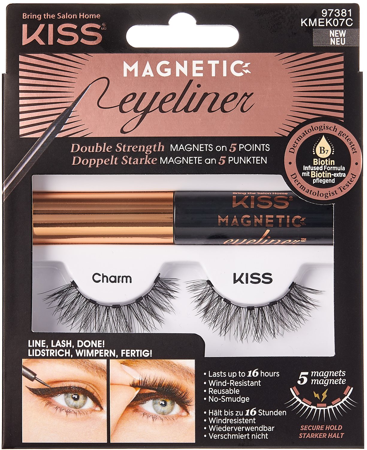 KISS Magnetic Eyeliner Kit – 07
