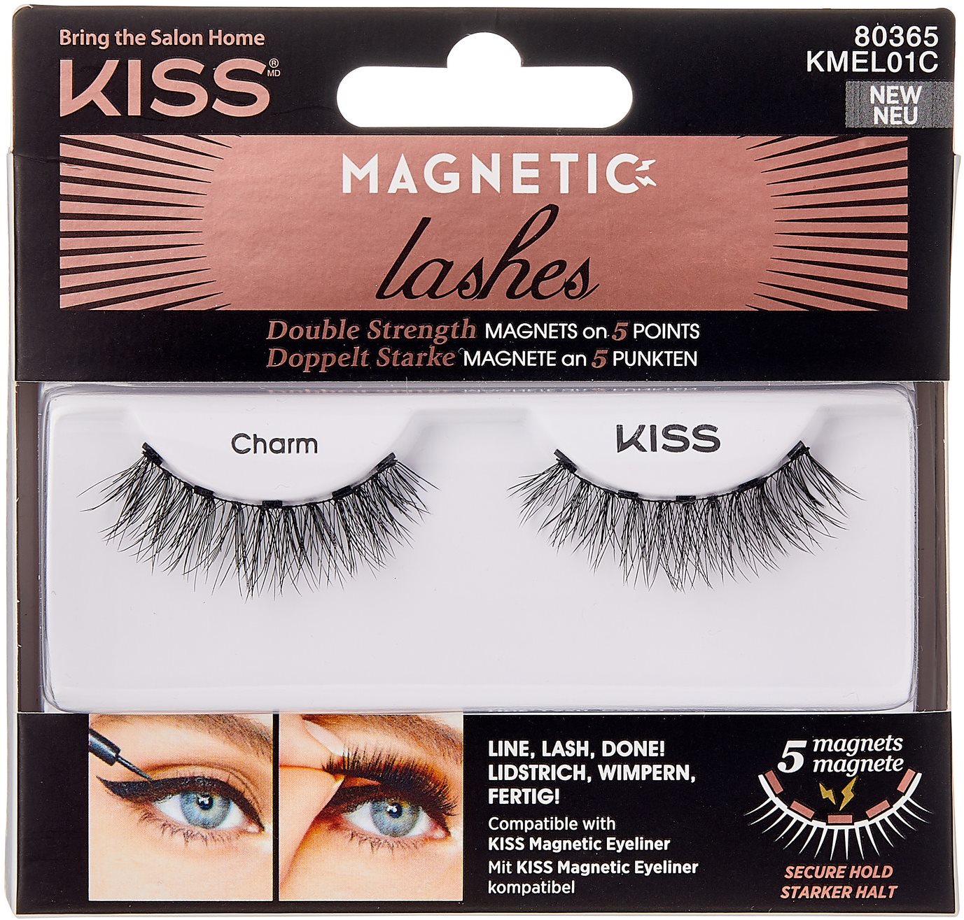 KISS Magnetic Eyeliner Lash – 01