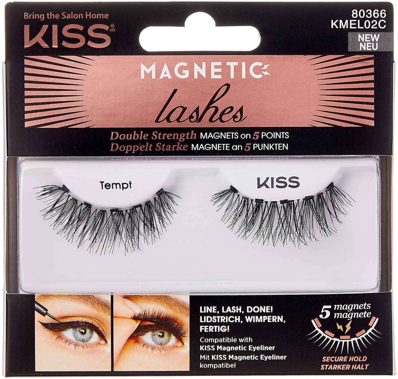 KISS Magnetic Eyeliner Lash – 02
