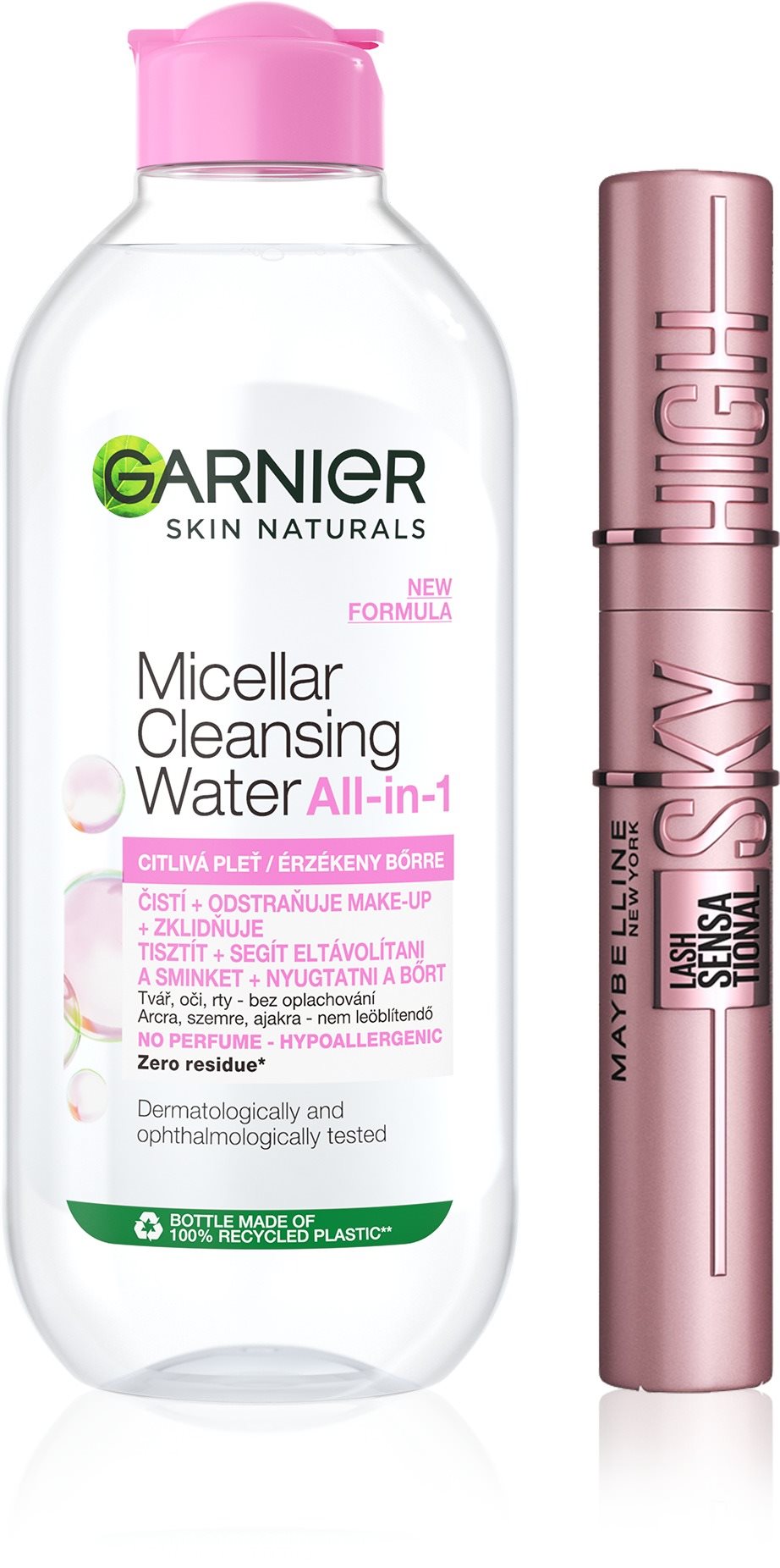 MAYBELLINE a GARNIER – Súprava dekoratívnej kozmetiky na oči