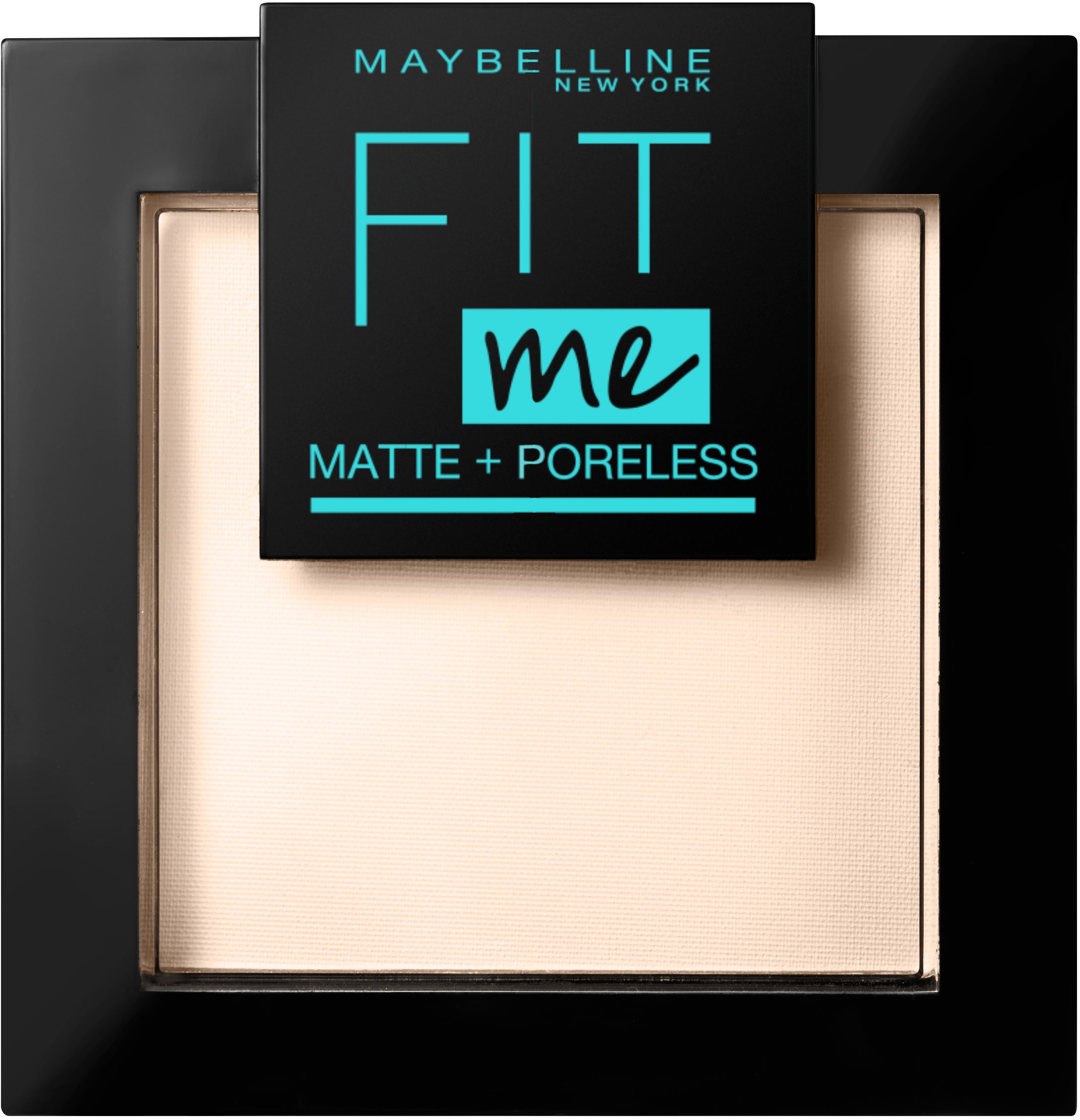 MAYBELLINE NEW YORK Fit Me Matte & Poreless 105 Natural púder, 9 g