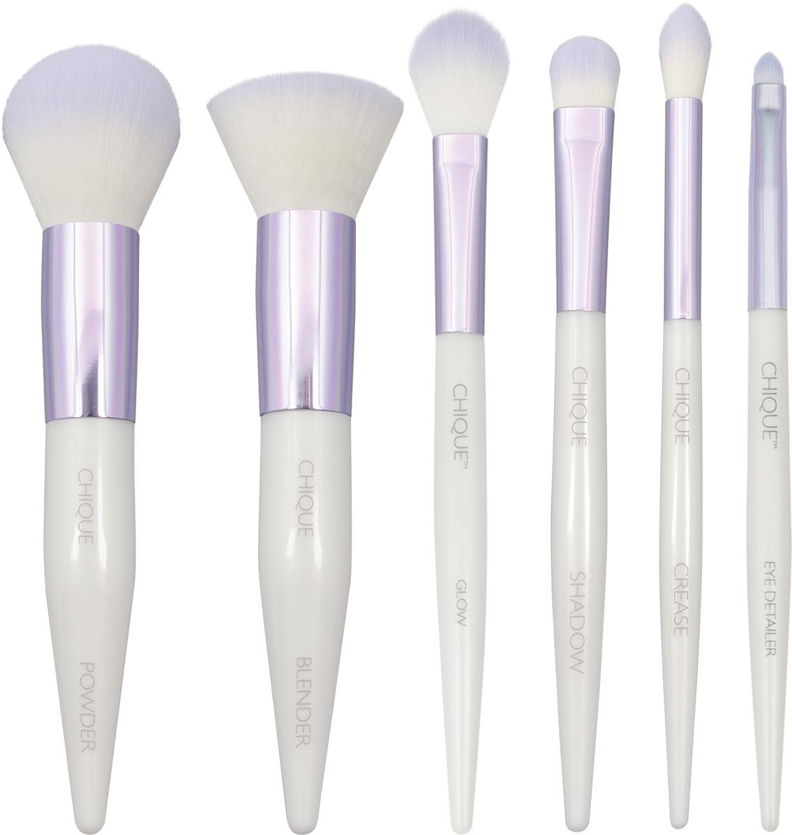 CHIQUE STUDIO 6PC FACE KIT Súprava kozmetických štetcov na tvár 6 ks