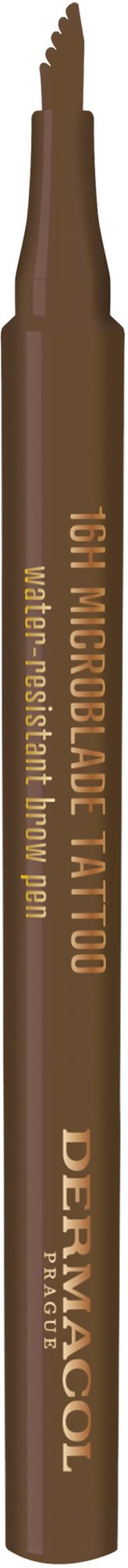 DERMACOL 16H Microblade tattoo Eyebrow pen No. 01 1 ml