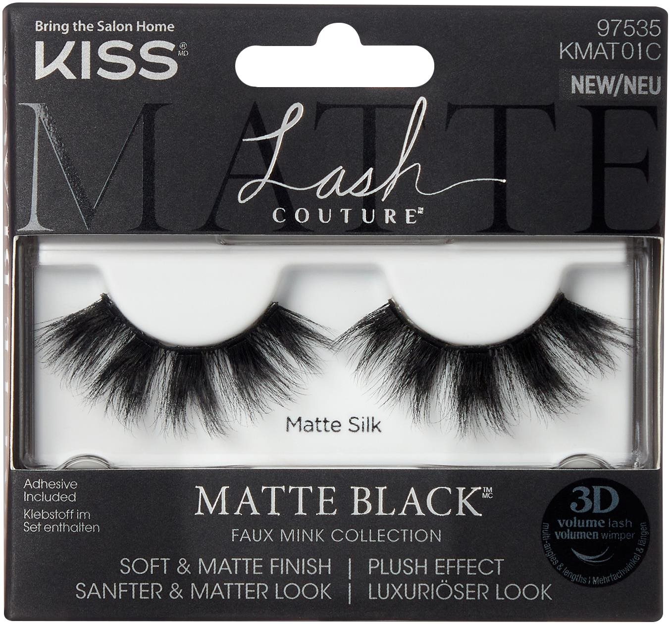 KISS Lash Faux Mink 3D Matte Collection 01