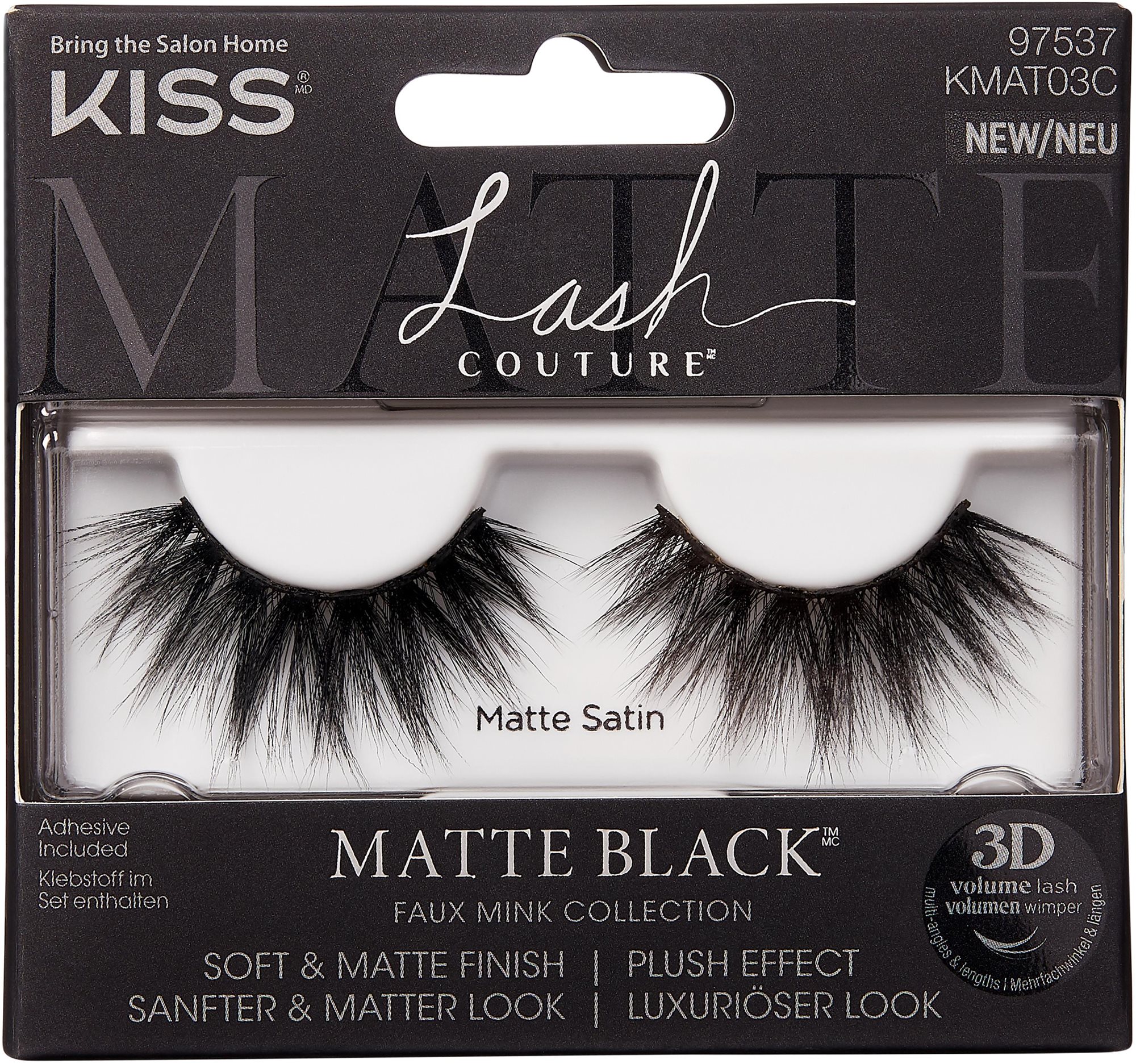 KISS Lash Faux Mink 3D Matte Collection 03