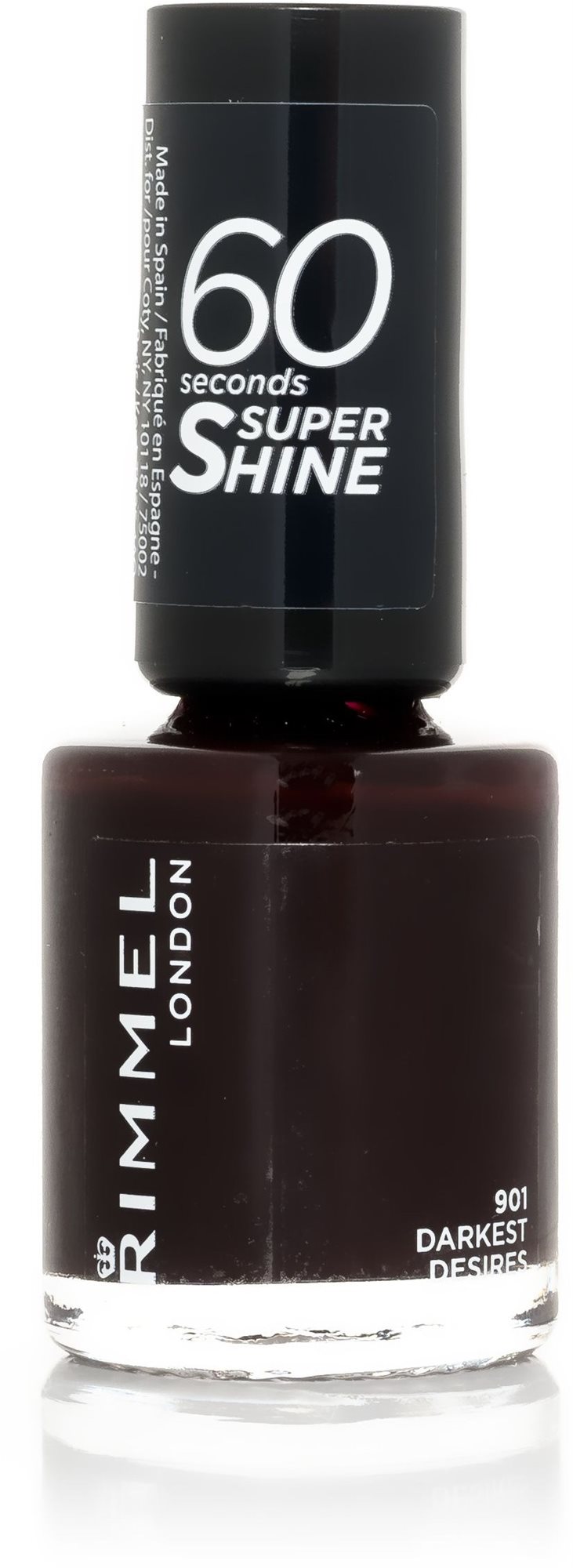 RIMMEL LONDON 60 seconds 901 Darkest Desires 8 ml