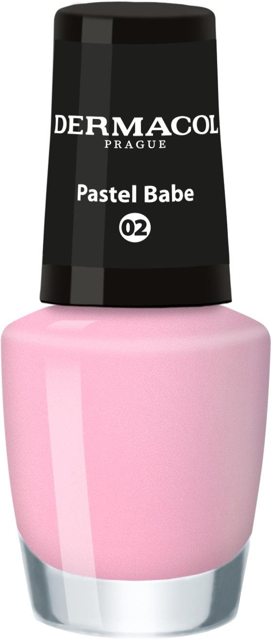 DERMACOL Lak na nechty Mini Pastel Babe č. 02