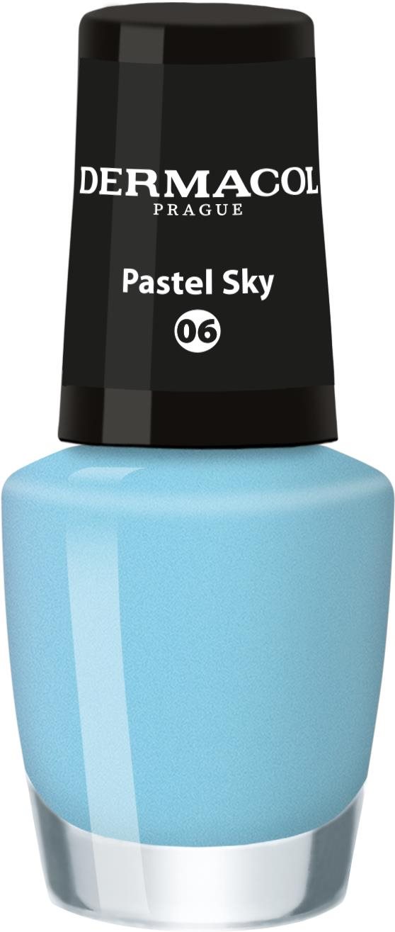 DERMACOL Lak na nechty Mini Pastel Sky č. 06