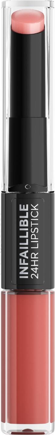 L'ORÉAL PARIS Infaillible 24H Lip Color 312 Incessant Russet, rúž, 5,7 g