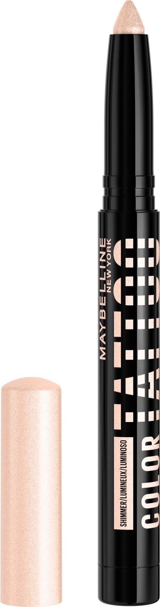 MAYBELLINE NEW YORK Color Tattoo 24H Eye Stix ceruzka na oči 3 v 1 10 I am Shining, 1,4 g
