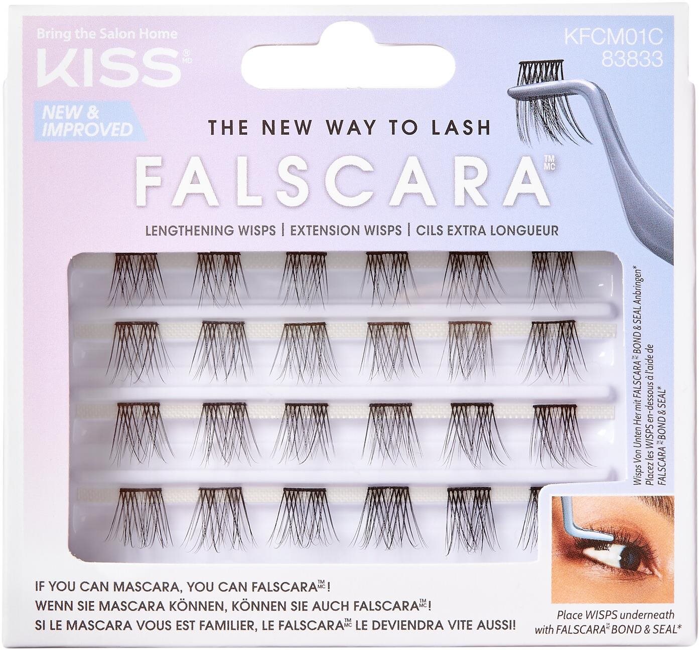 KISS Falscara Eyelash – Wisp Multi 01