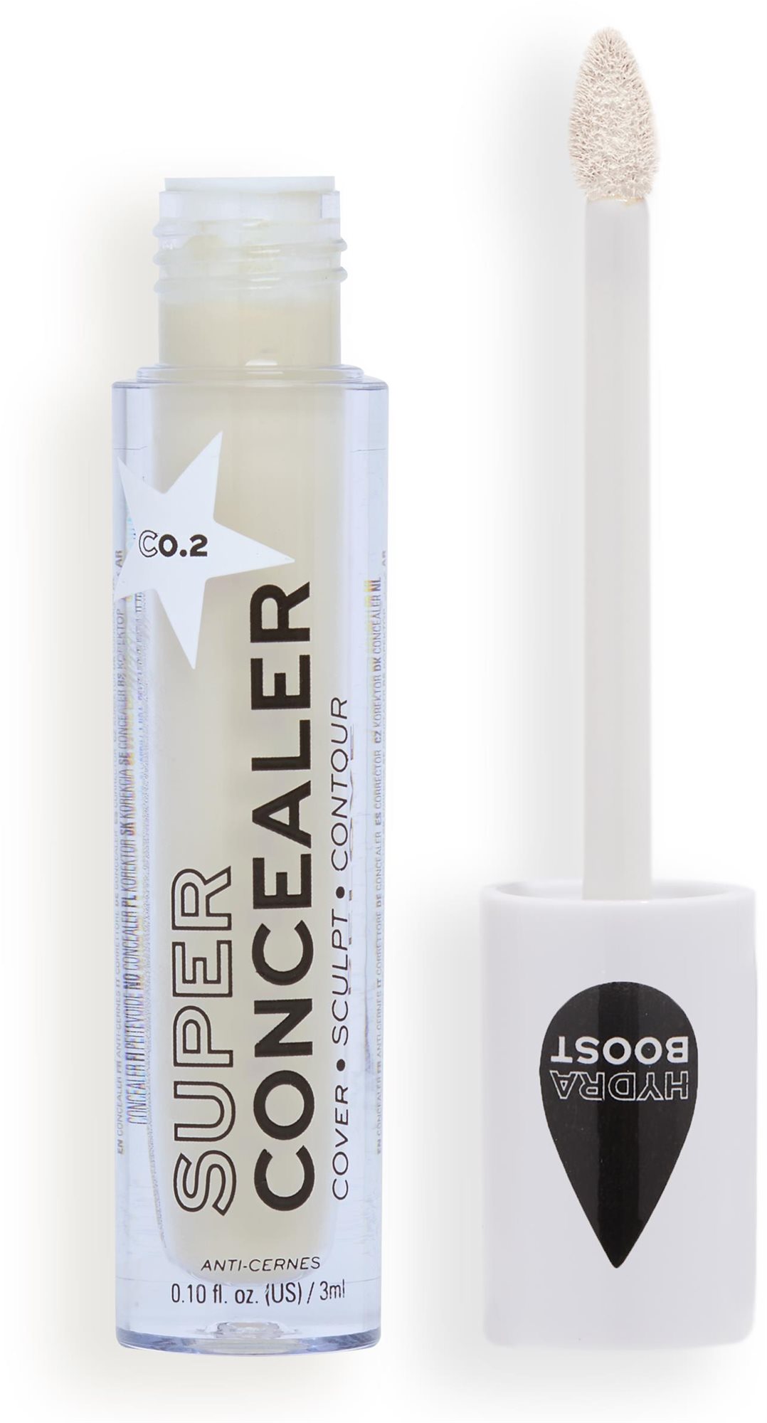 REVOLUTION Relove Super Concealer Radiant Matte C0.2 3 ml