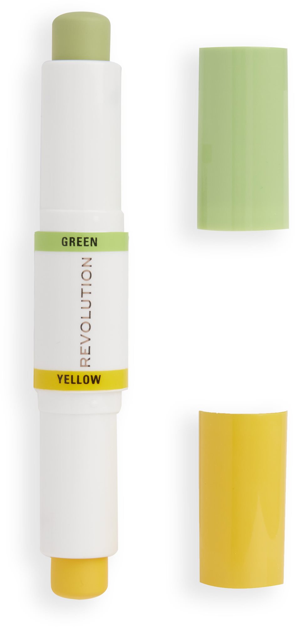 REVOLUTION Colour Correcting Stick Yellow & Green 8,6 g