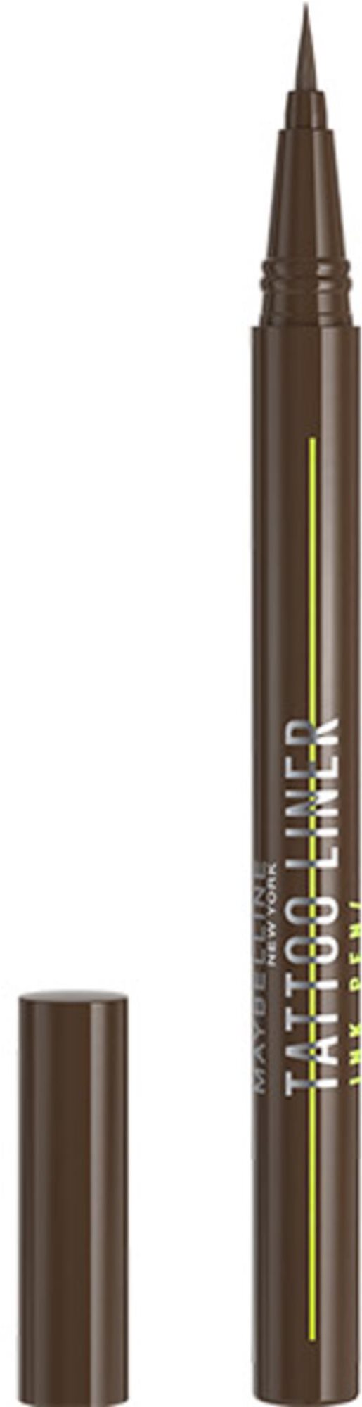 MAYBELLINE NEW YORK Tattoo Liner Ink Pen Brown tekutá očná linka v pere, 1 ml