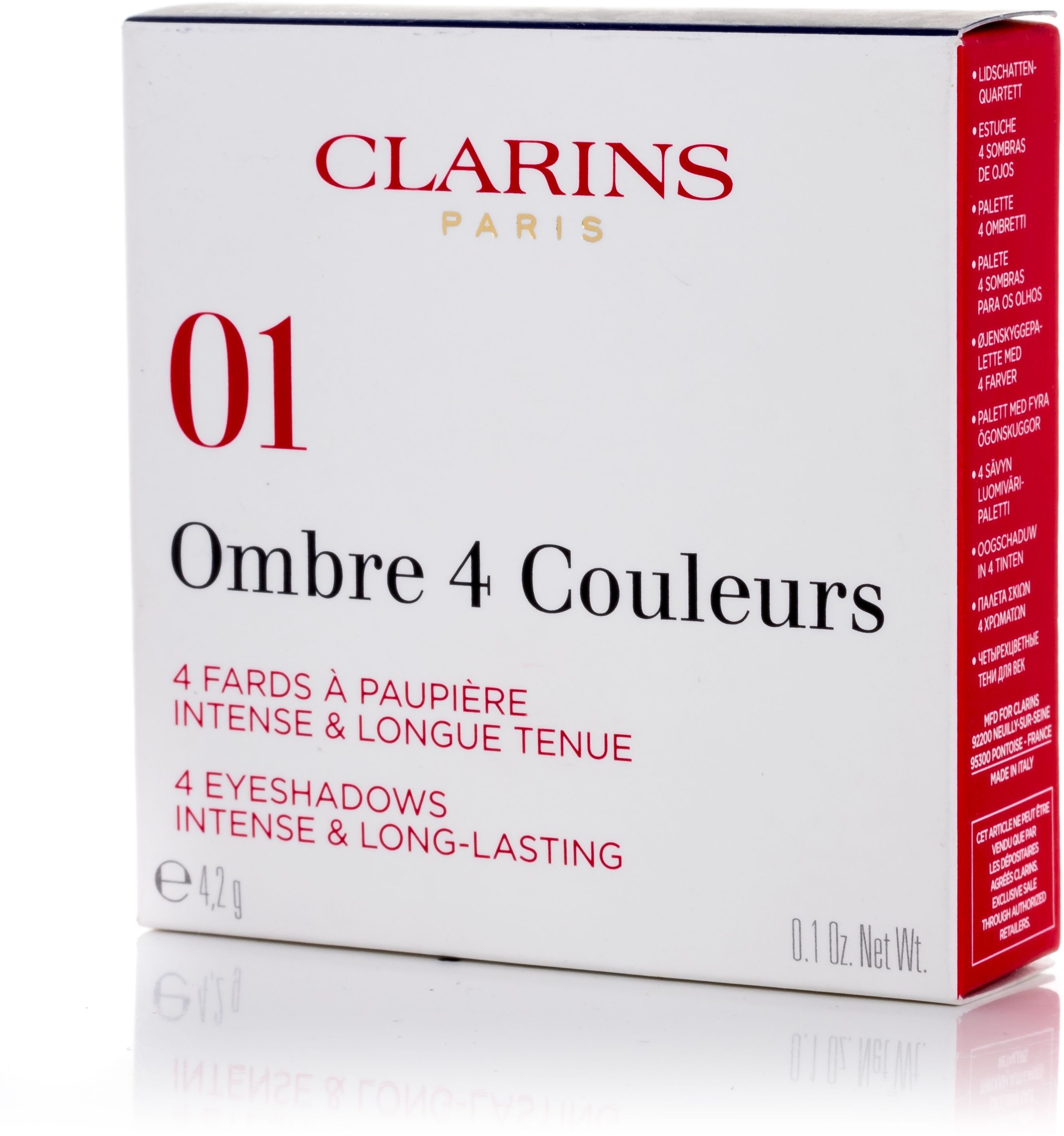 CLARINS Palette Ombre 4 Couleurs 01 Fairy Tale Nude 4,2 g