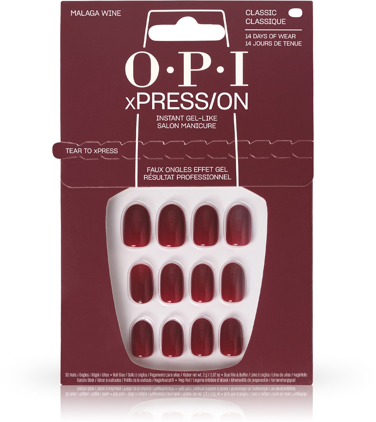 OPI – Instant Gel-Like Salon Manicure – Malaga Wine