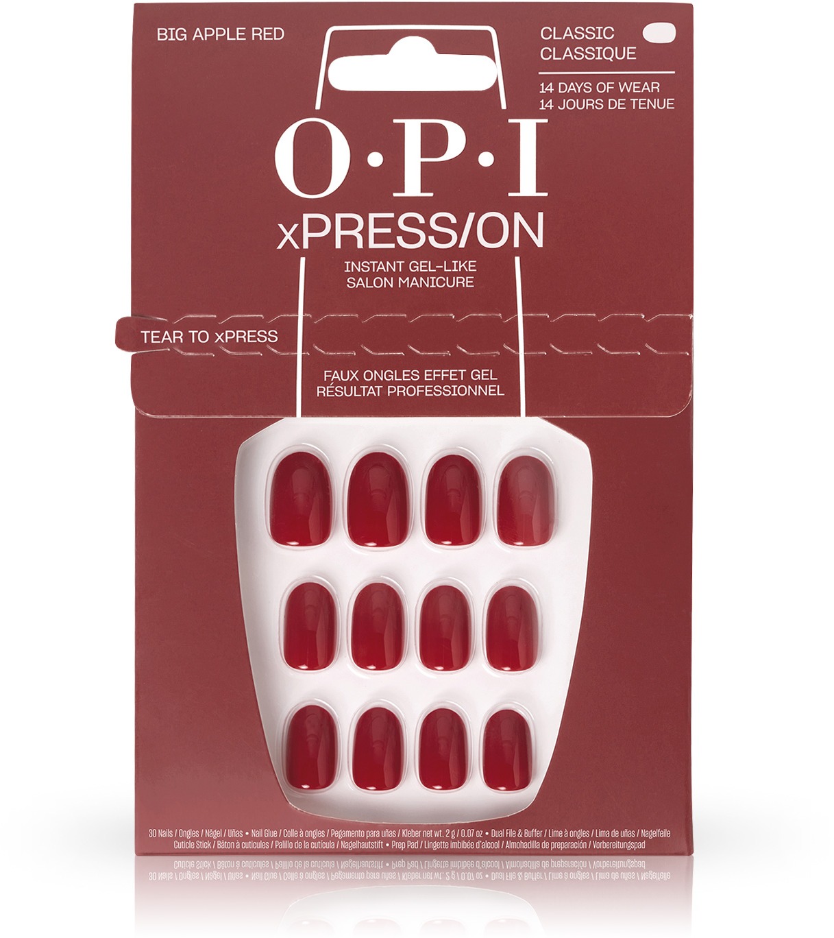 OPI – Instant Gel-Like Salon Manicure – Big Apple Red