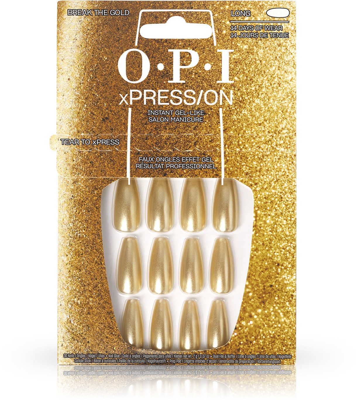 OPI – Instant Gel-Like Salon Manicure – Break the Gold