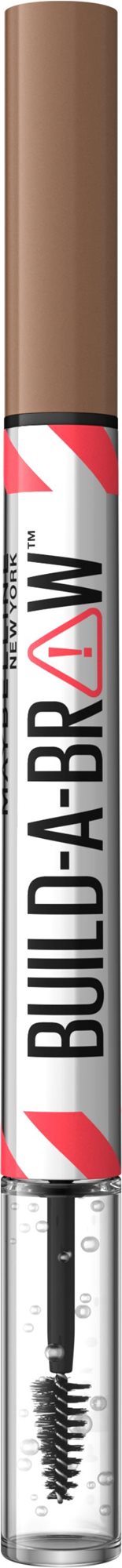MAYBELLINE NEW YORK Build A Brow 255 Soft Brown fixka a gél na obočie, 1 ks