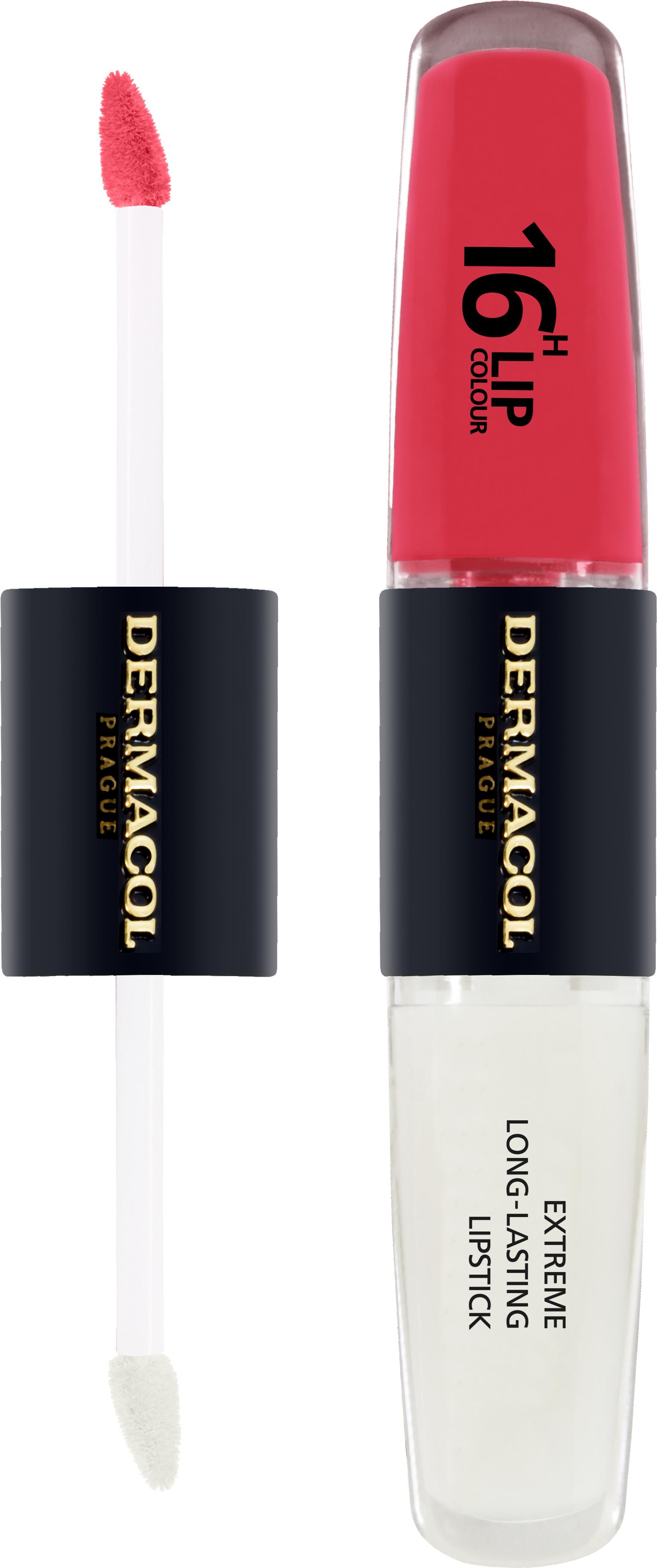 DERMACOL 16H Lip Colour č. 3, 4 ml + 4 ml