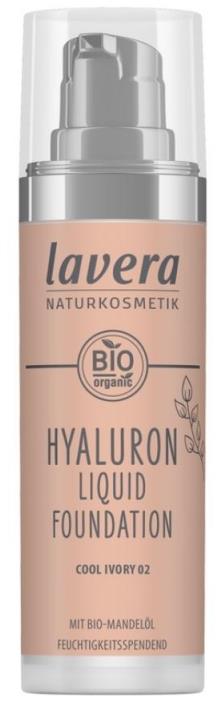 LAVERA Make-up s kyselinou hyalurónovou 02 Cool Ivory 30 ml