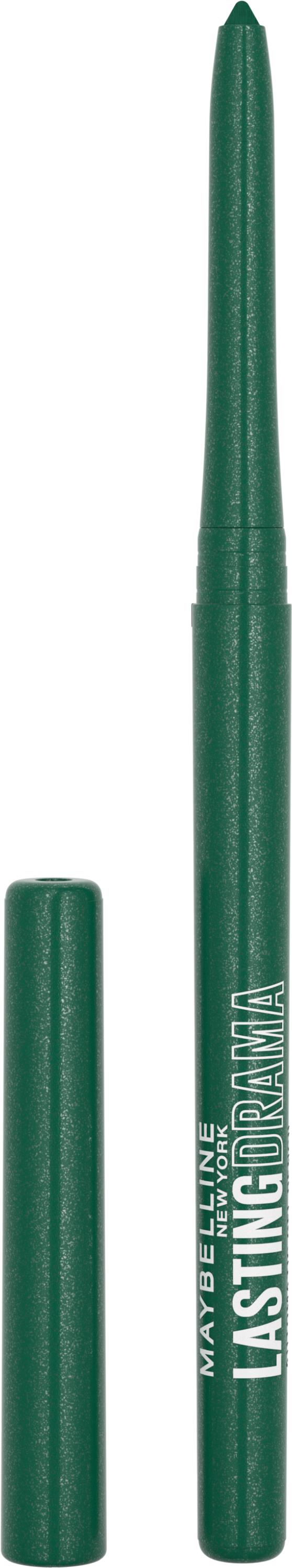 MAYBELLINE NEW YORK Lasting Drama Green With Envy gélová ceruzka, 1 ks