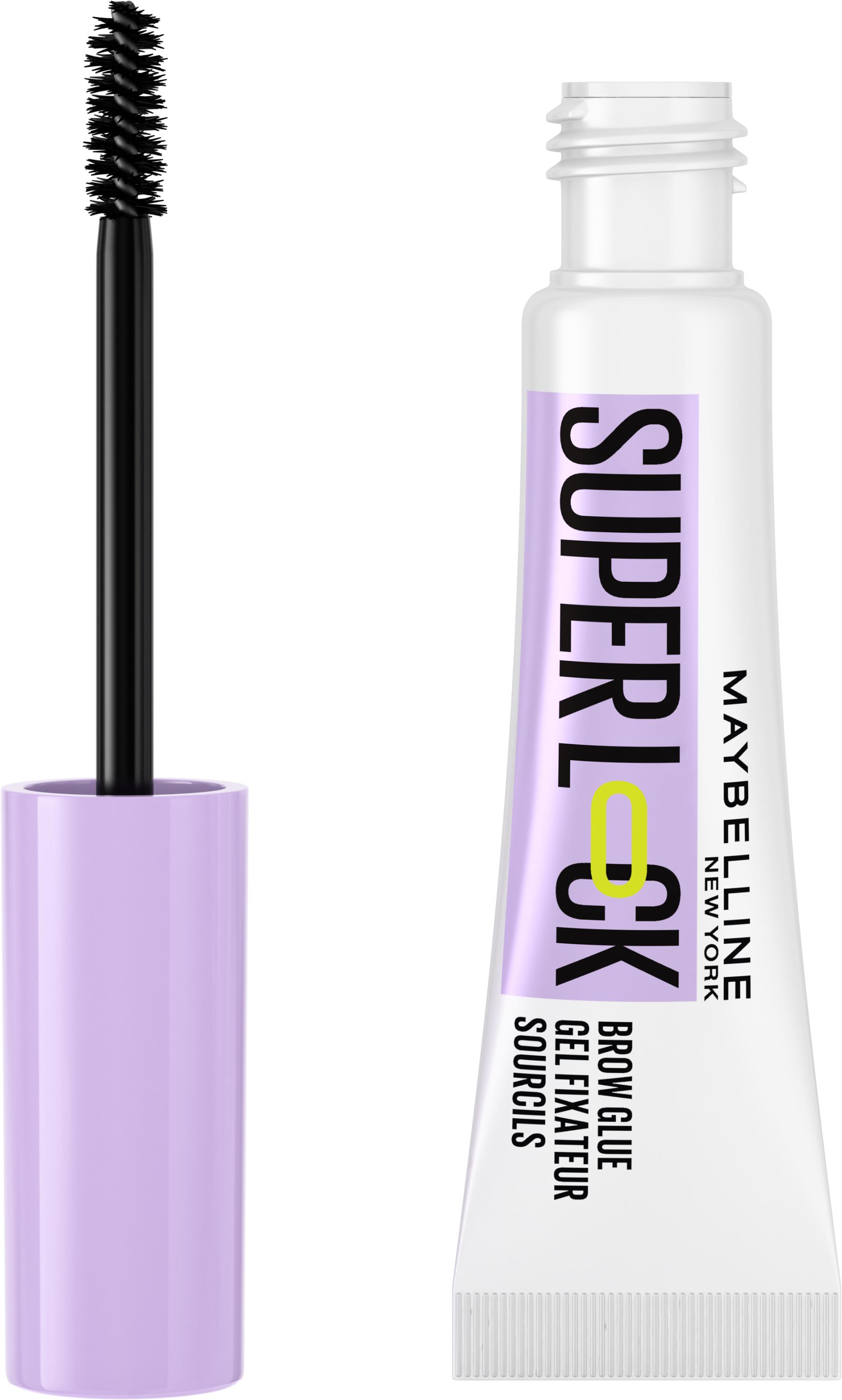MAYBELLINE NEW YORK Super Lock Brow Glue gél na obočie, 8 g