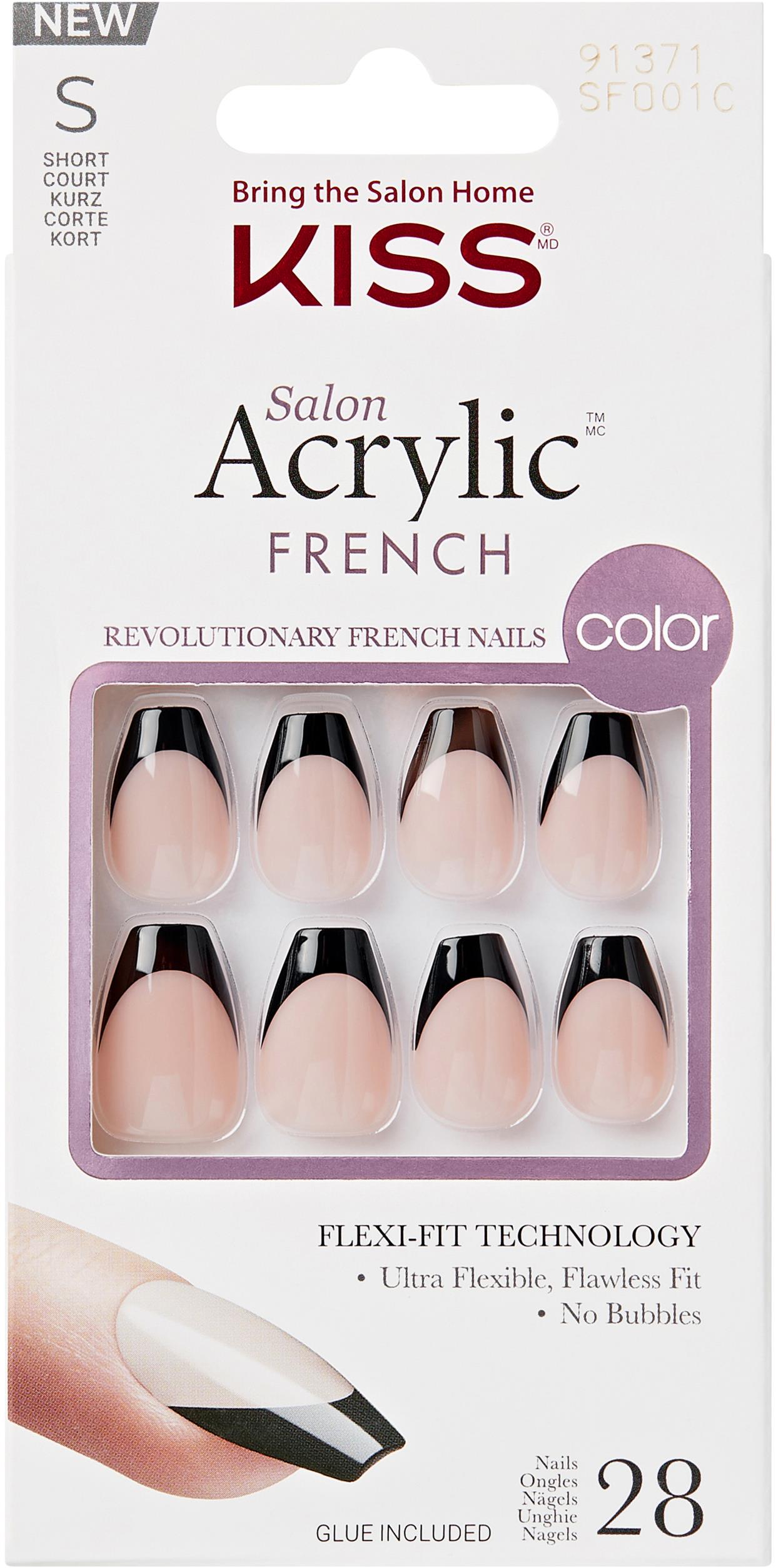 KISS Salon Acrylic French Color Flame