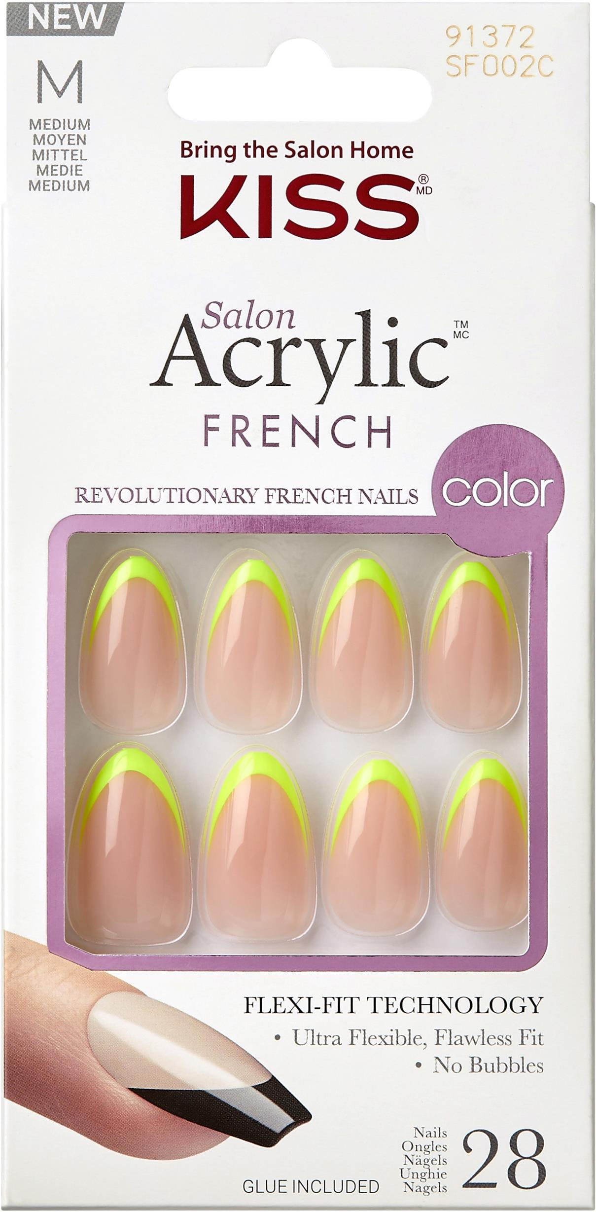 KISS Salon Acrylic French Color Hype