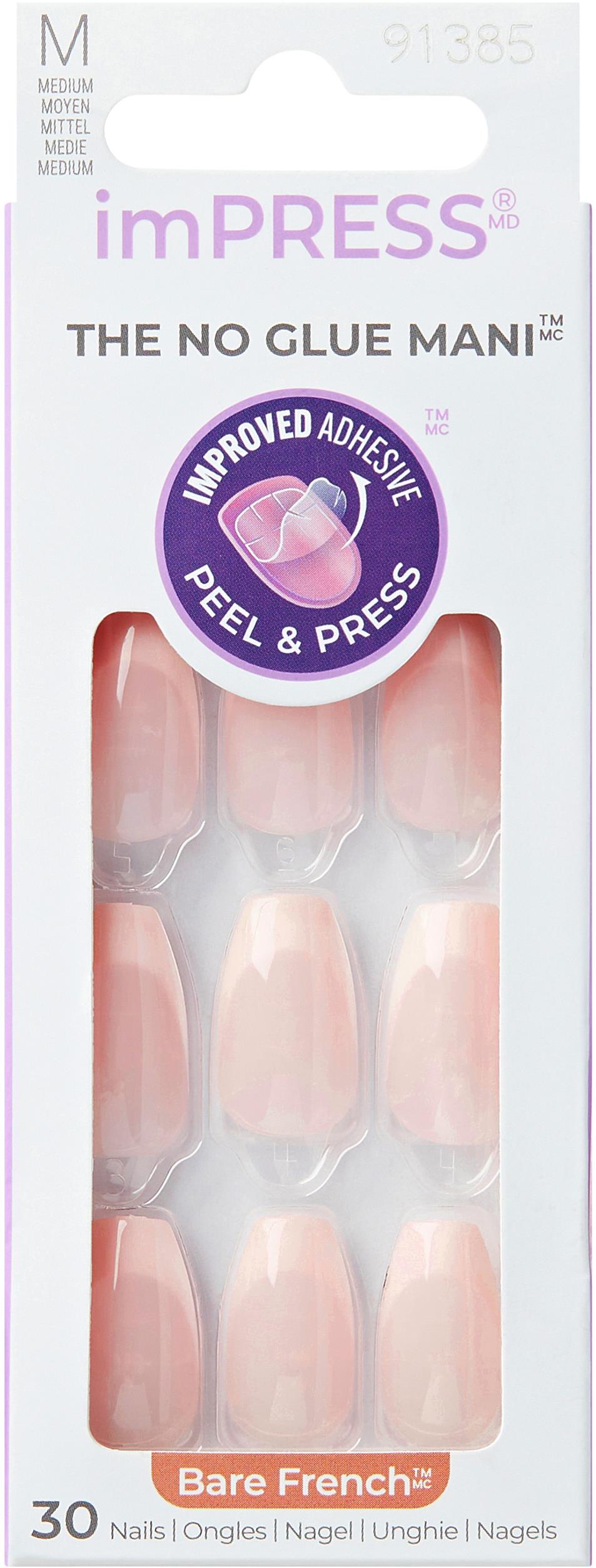 KISS imPRESS Nails Genuine