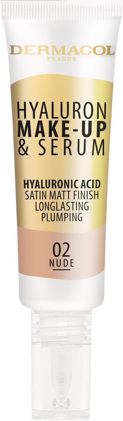 DERMACOL Hyaluron make-up and serum č.2 Nude 25 ml
