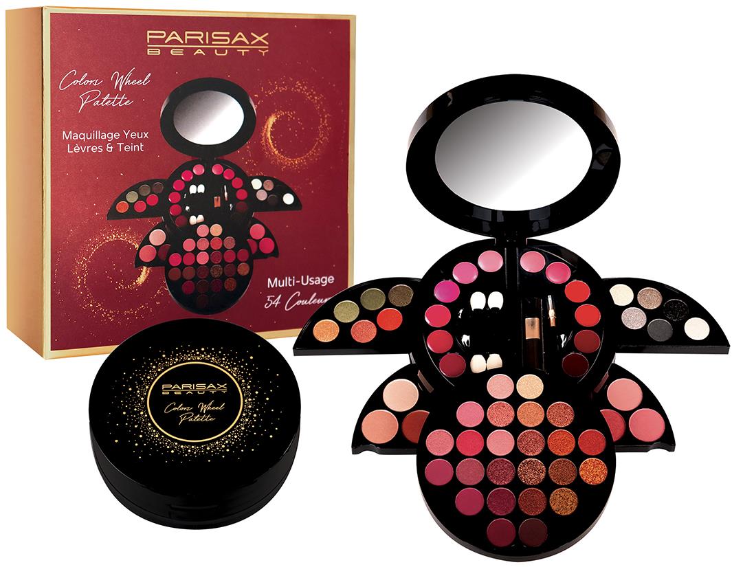 PARISAX Farebná Make-up paletka – 54 farieb