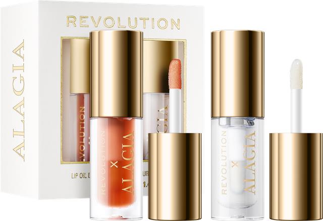 REVOLUTION X Alagia Juicy Duo Mini Lip Oil Duo Dominicana Glow & Sunburn 2 ks