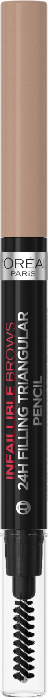 L'ORÉAL PARIS Infaillible Brows 24H Filling Triangular Pencil Dark Blonde ceruzka na obočie, 1 ml