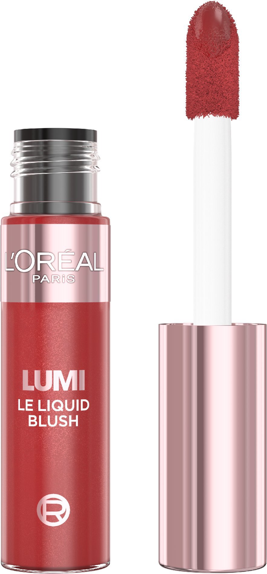 L'ORÉAL PARIS Lumi Liquid Blush Glow 635 Worth It Medium tekutá lícenka, 10 ml
