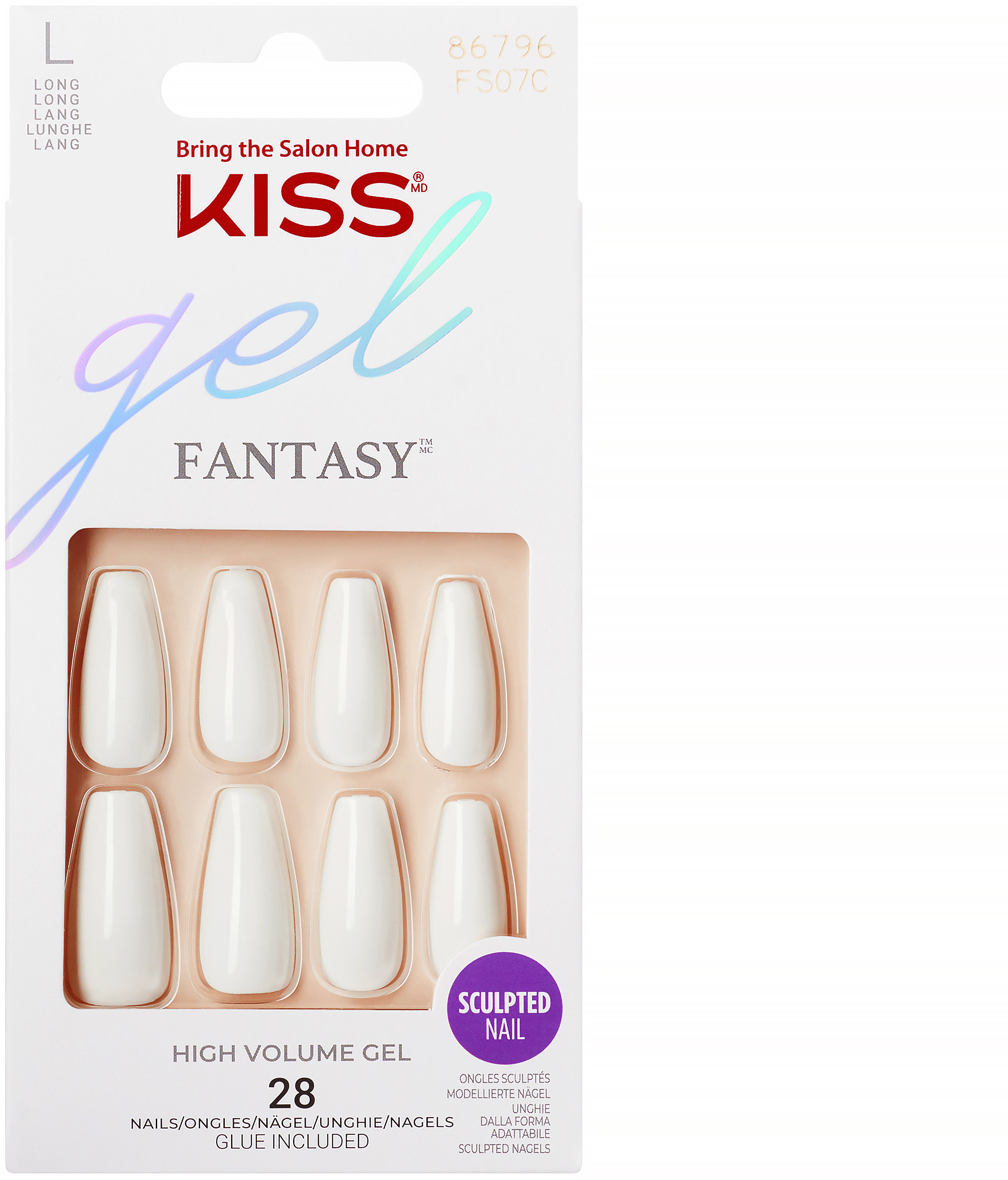 KISS Gel Fantasy Nails – True Color