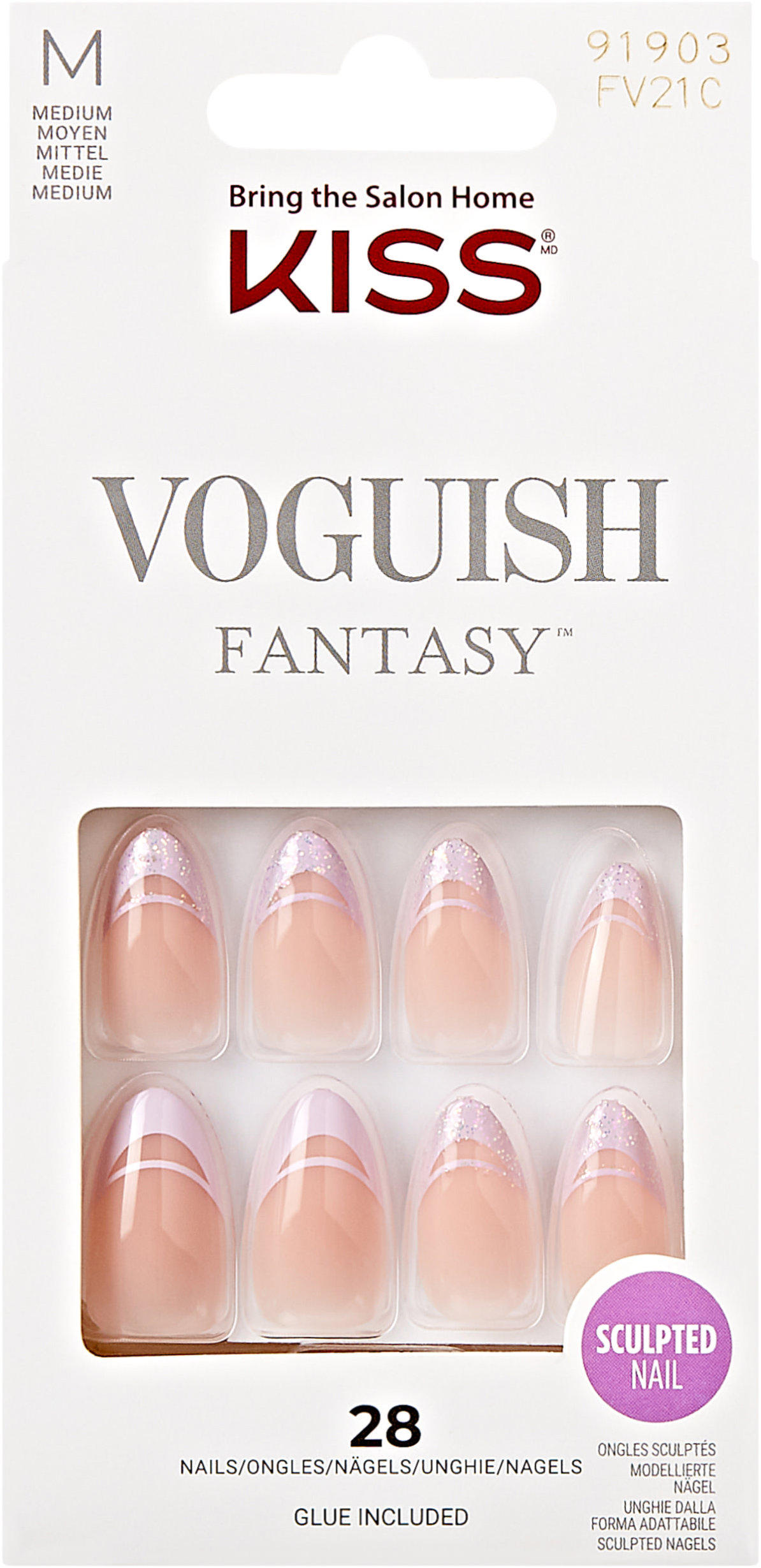 KISS Voguish Fantasy Nails – Rainy Night
