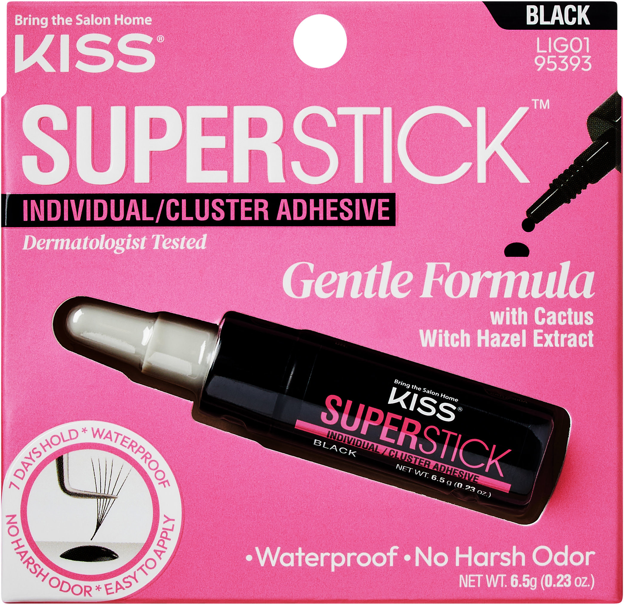 KISS Super Stick Individual Lash Cluster Adhesive Black