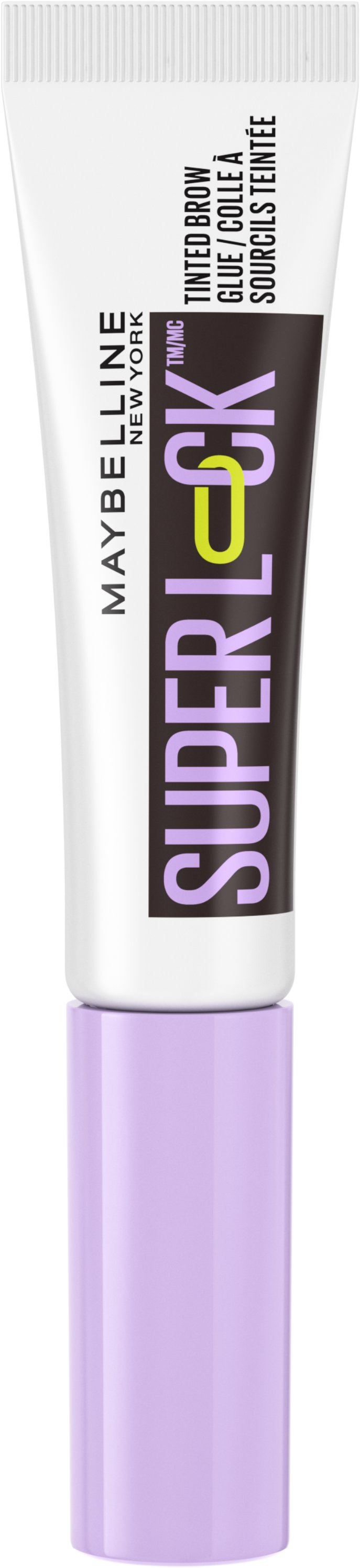 MAYBELLINE NEW YORK Super Lock Brow Glue Black gél na obočie, 8 g