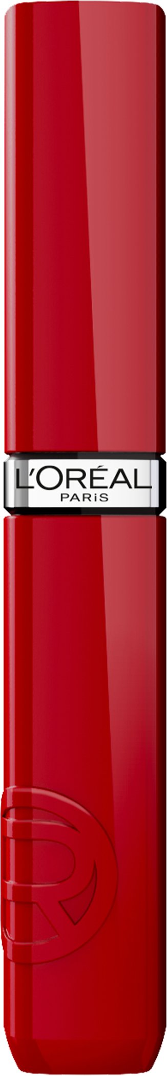 L'ORÉAL PARIS Infaillible Laque Resistance 420 Rouge Paris tekutý rúž, 4,3 ml