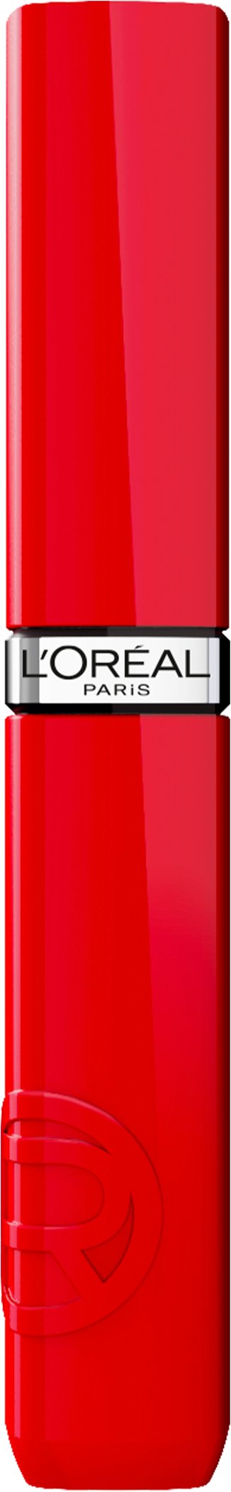 L'ORÉAL PARIS Infaillible Laque Resistance 410 Rouge Poppy tekutý rúž, 4,3 ml