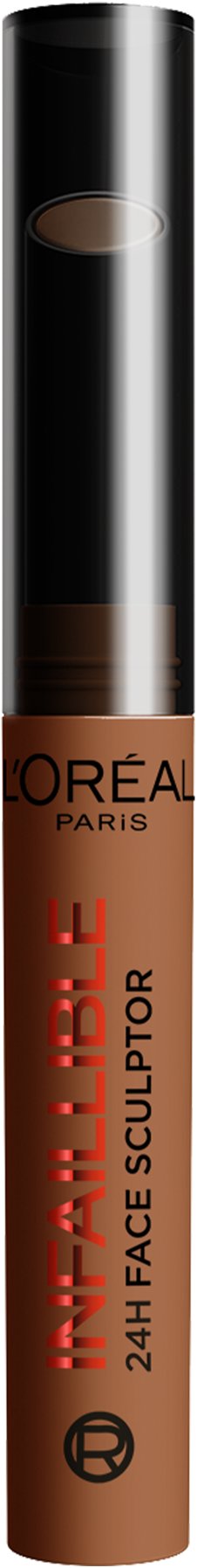L'ORÉAL PARIS Infaillible Face Sculptor Light Med Contour kontúrovacia tyčinka, 2,3 g